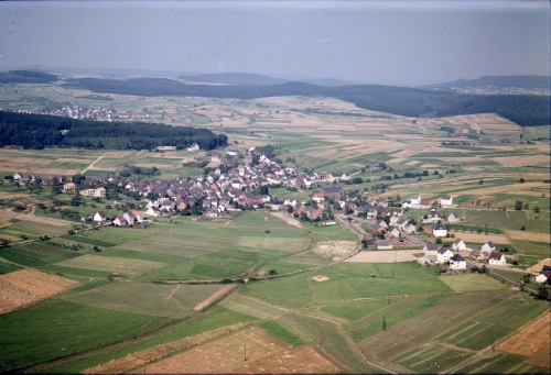 Luftbildaufnahme Hintermeilingen; Foto Nr. 61337